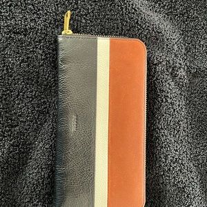 Tri colour Fossil wallet